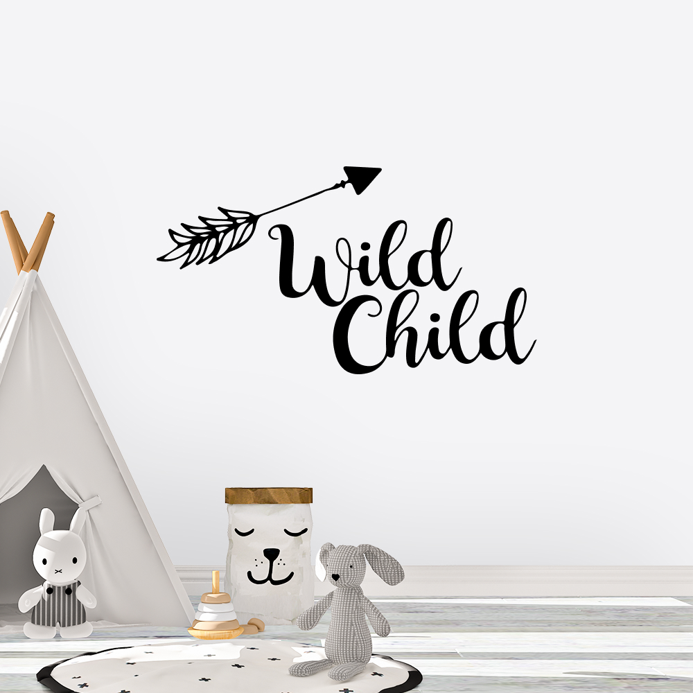 Muursticker - Wild child