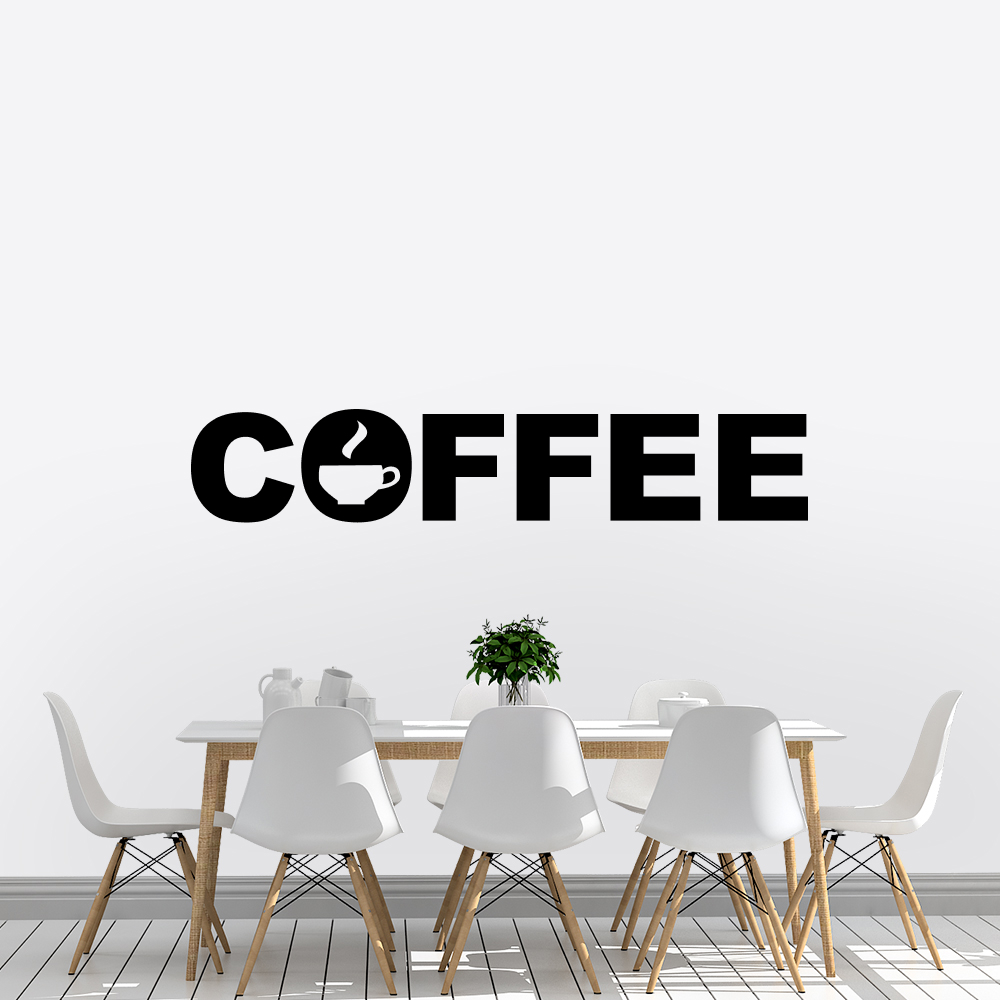 Muursticker - Coffee