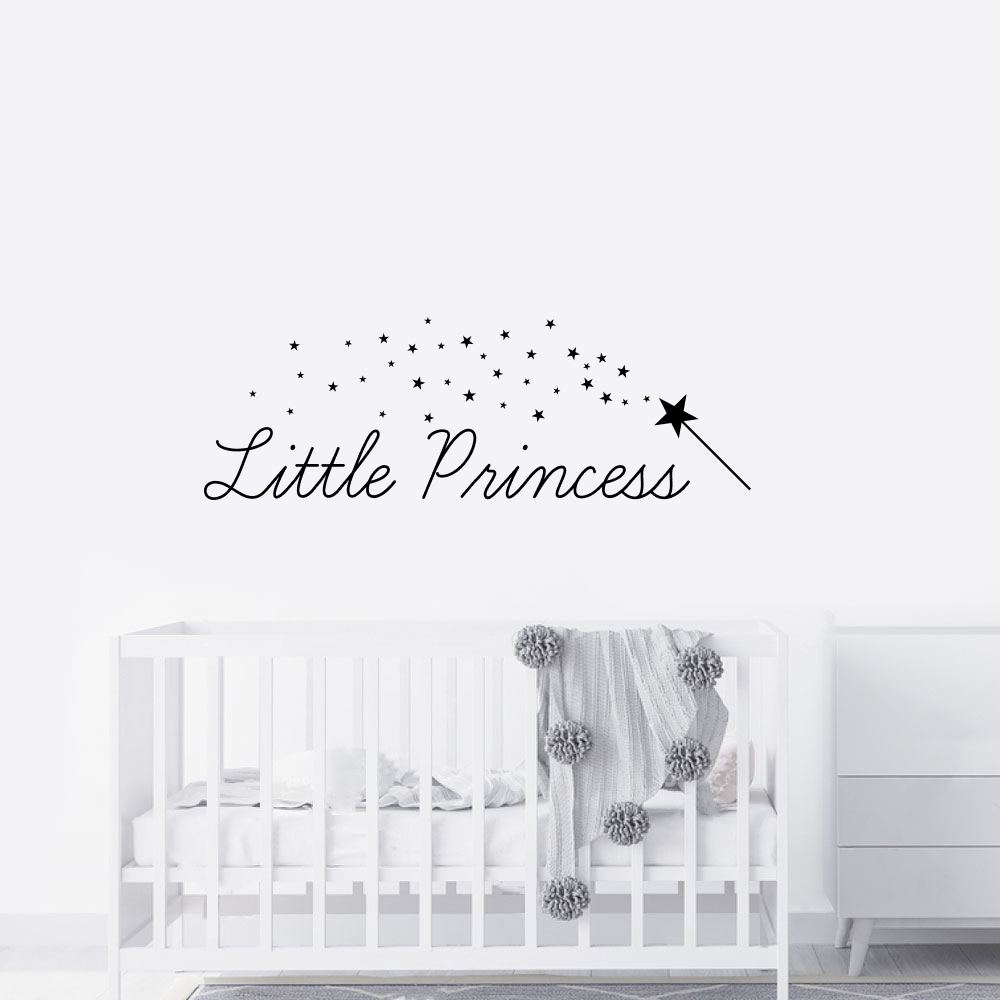 Muursticker - Little princess