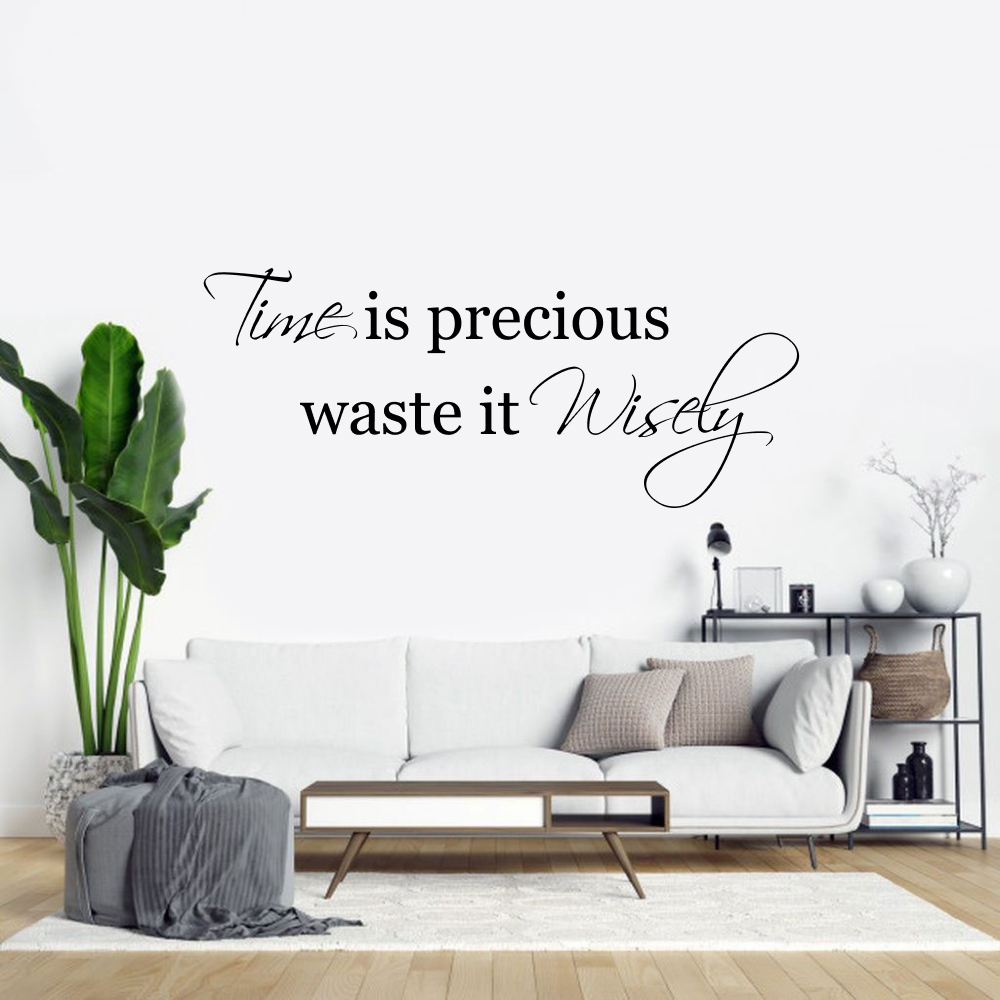 Muursticker - Time is precious