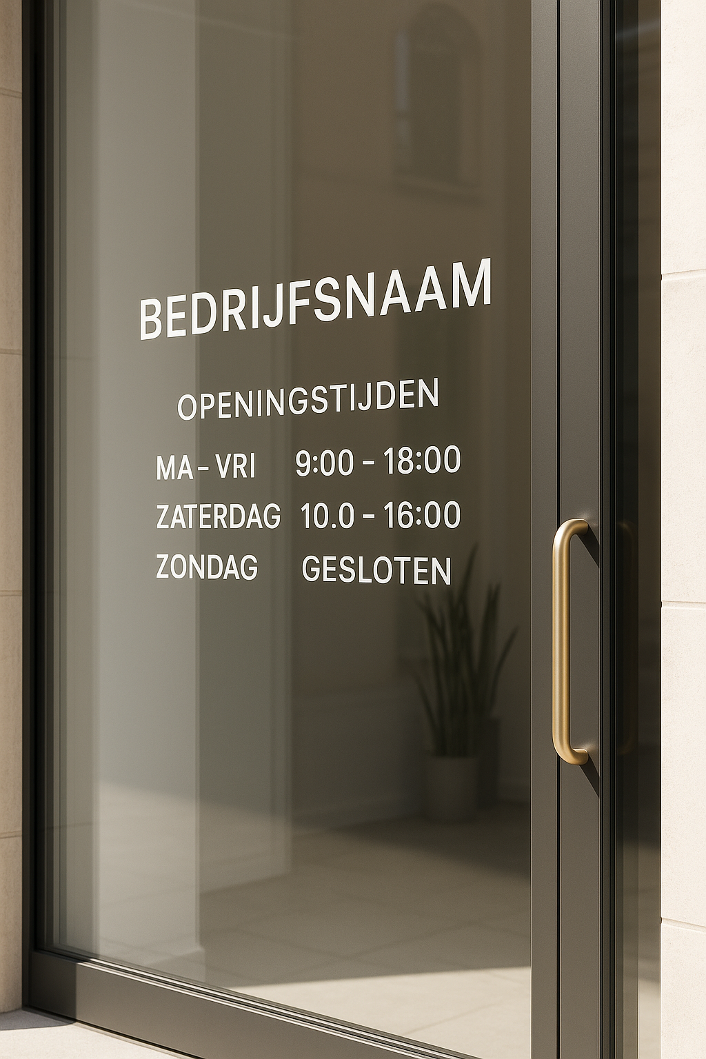 Raamstickers voor bedrijven: voordelen, soorten & tips