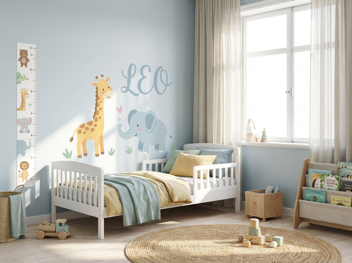 Muurstickers voor de kinderkamer: ideeën, tips & inspiratie